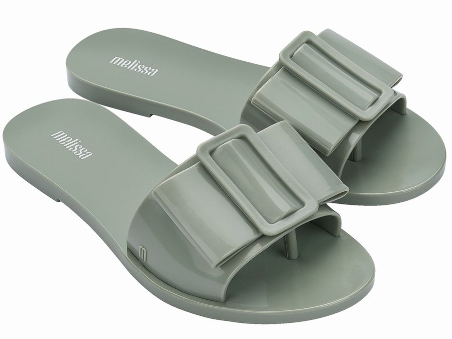 Chanclas De Baño Melissa Babe Sage Mujer - Verde Oliva - Argentina ZJI-759143